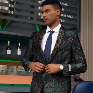 Mens Blazer - Cheap Priced Mens Sport Coat - Men's Stacy Adam's Designer Prom &